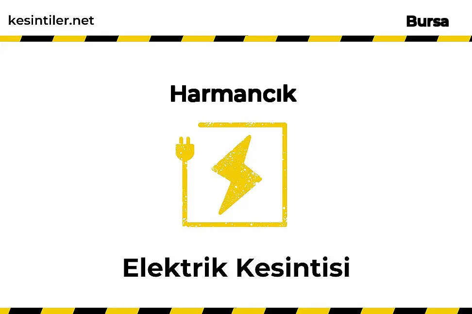 29 Mayıs 2025 Harmancık / Bursa Elektrik Arızası