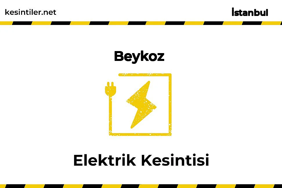 10 Ocak 2025 Beykoz / İstanbul Elektrik Arızası
