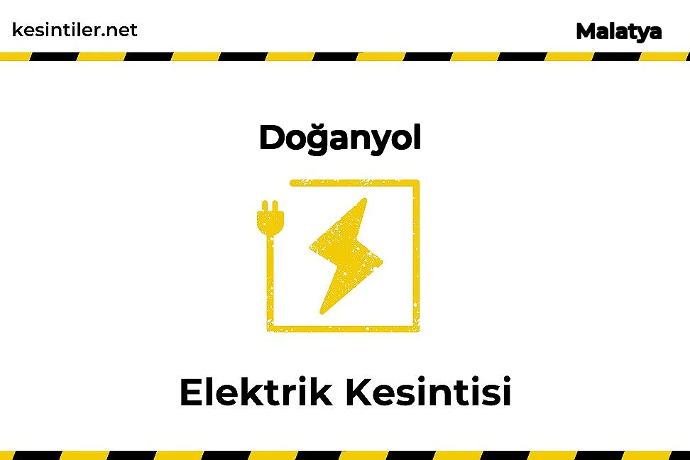 20 Kasım 2025 : Doğanyol, Malatya Yaşanan Elektrik Kesintisi Hakkında Detaylar
